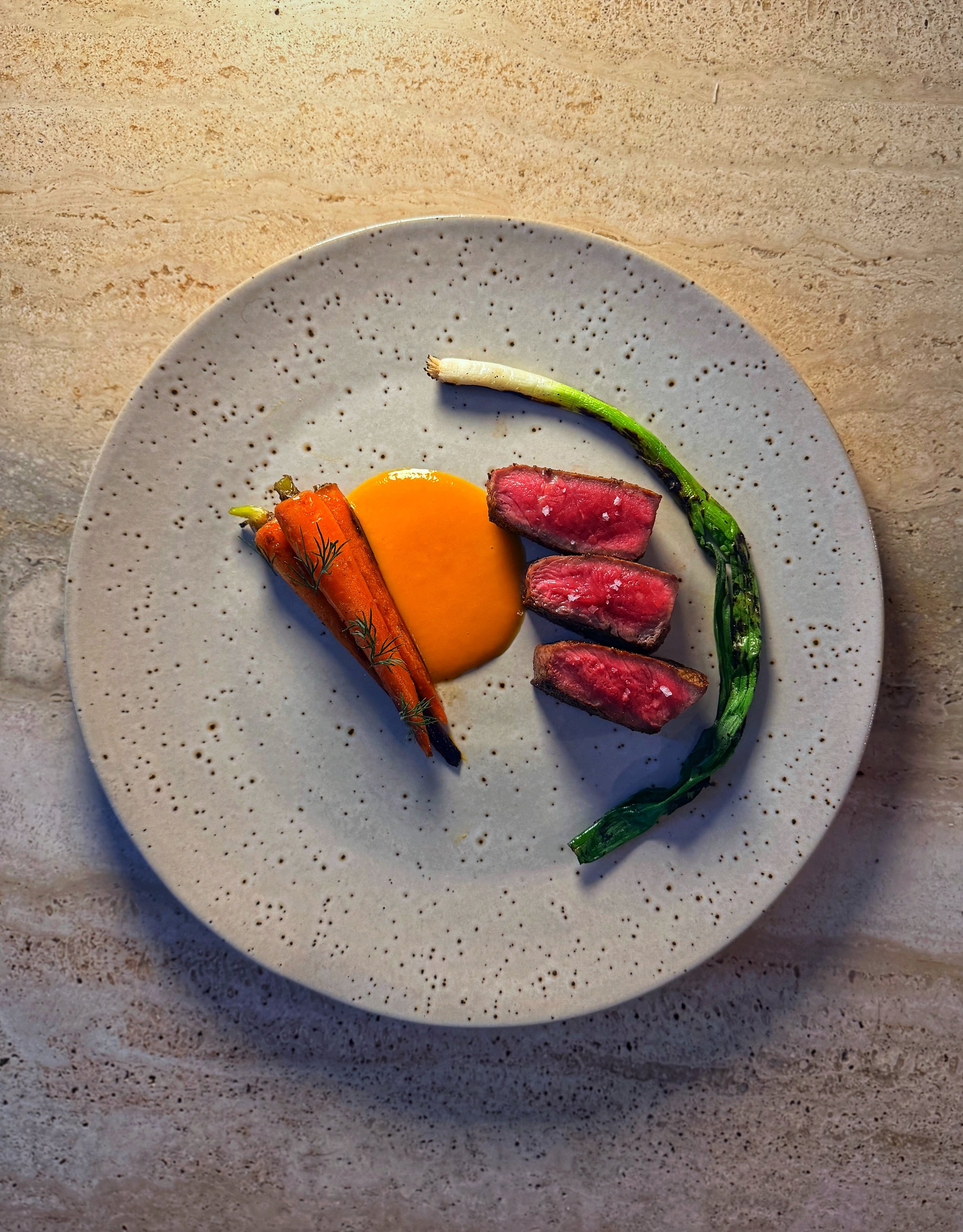 Dish by Chef Jacob Nusekabel
