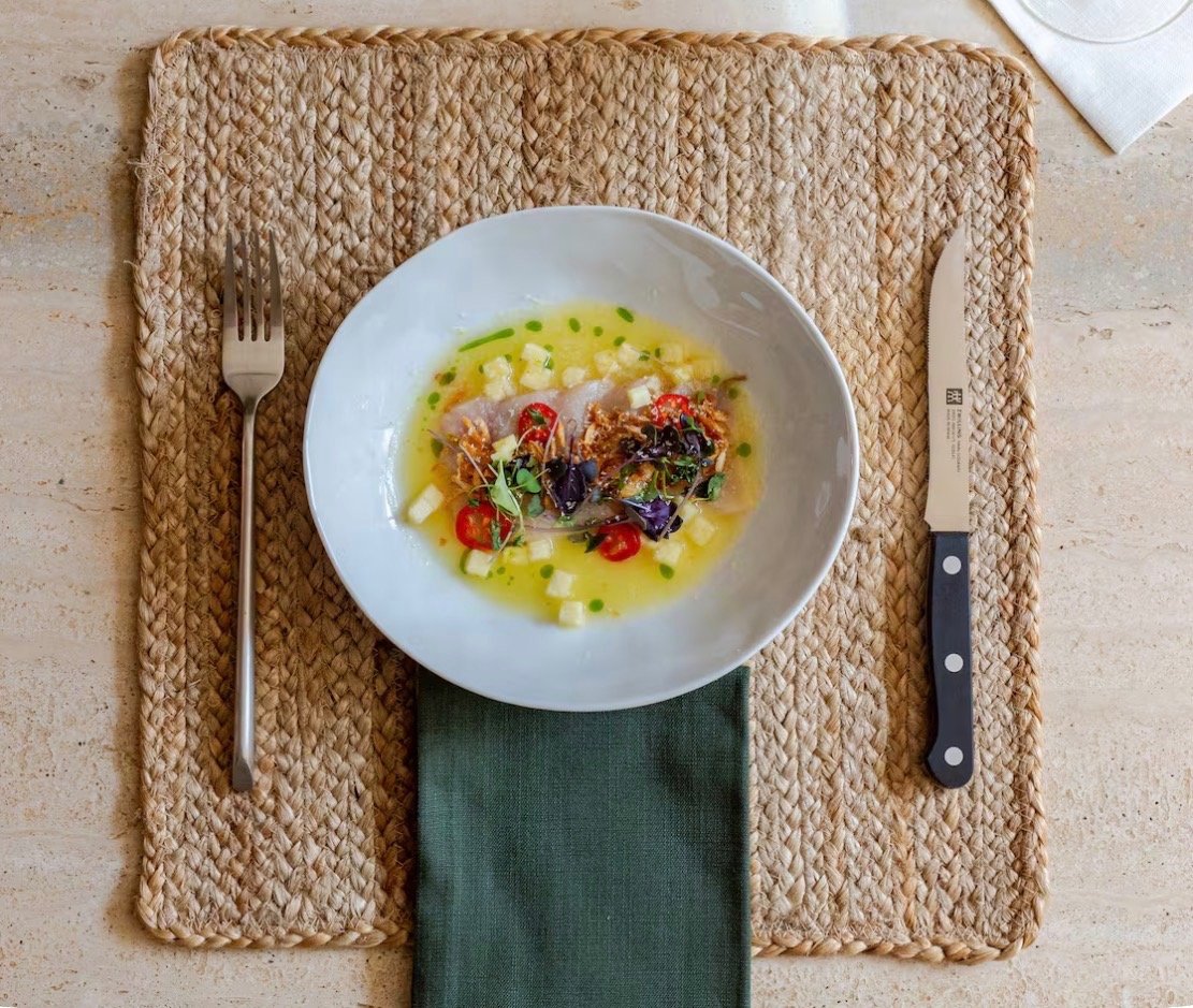 Dish by Chef Jacob Nusekabel