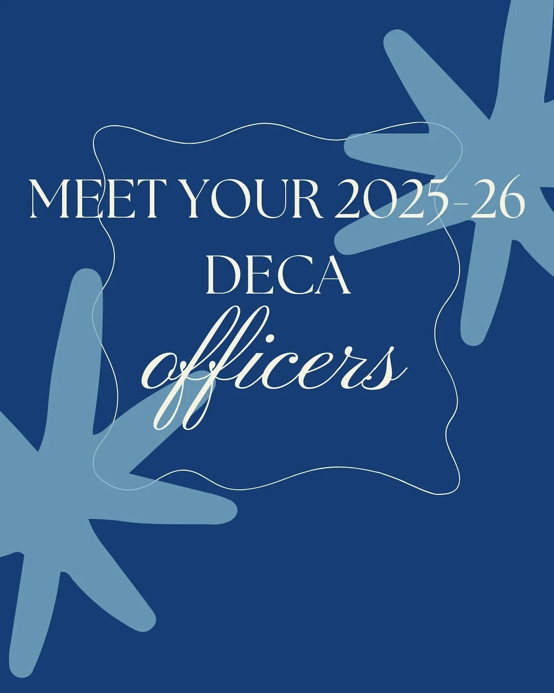 Meet your 2025-26 DECA officers!