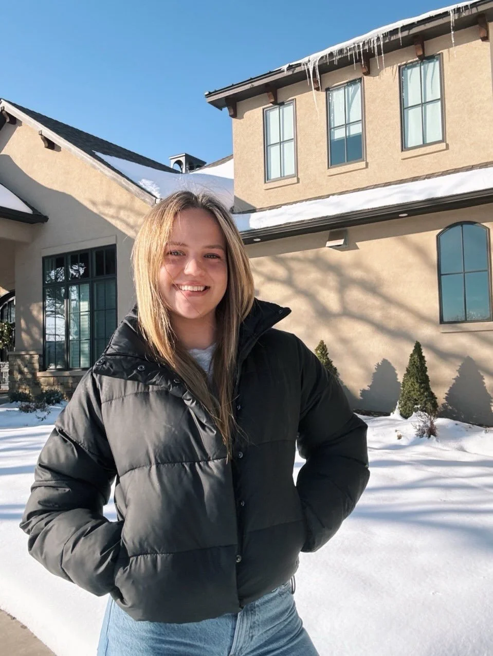 DECA members have snow much fun ❄️☃️