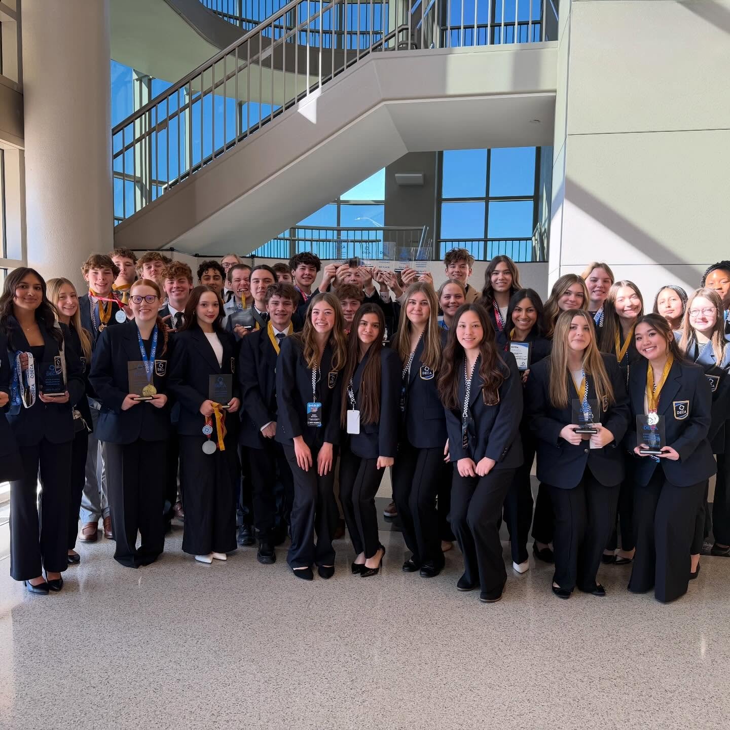EMHS DECA had an incredible couple of days at DECA State! 
25 students came home with first&ndash;third place awards and an additional 20 placed in the Top 8, a true testament to their preparation, professionalism, and hard work.

We are especially e