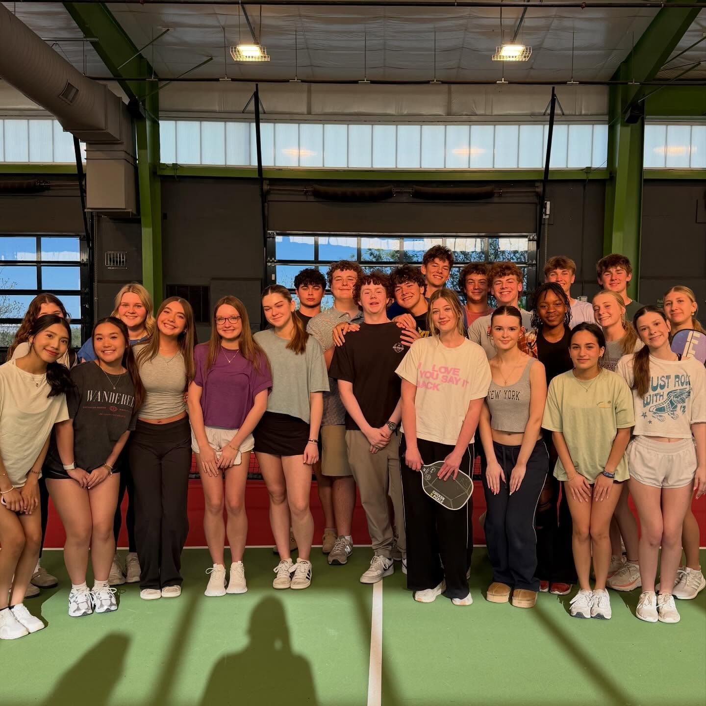 March meeting, but make it pickleball 🏓