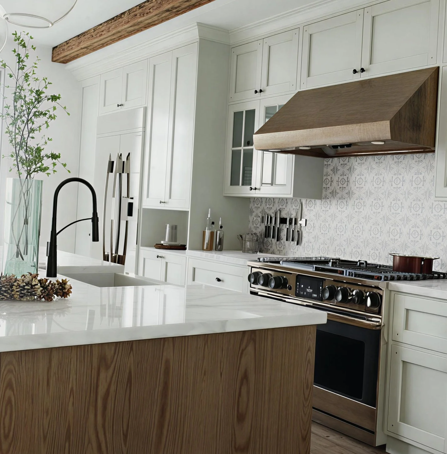 Task-Smart repair a stainless steel stove in Haines City, Florida.