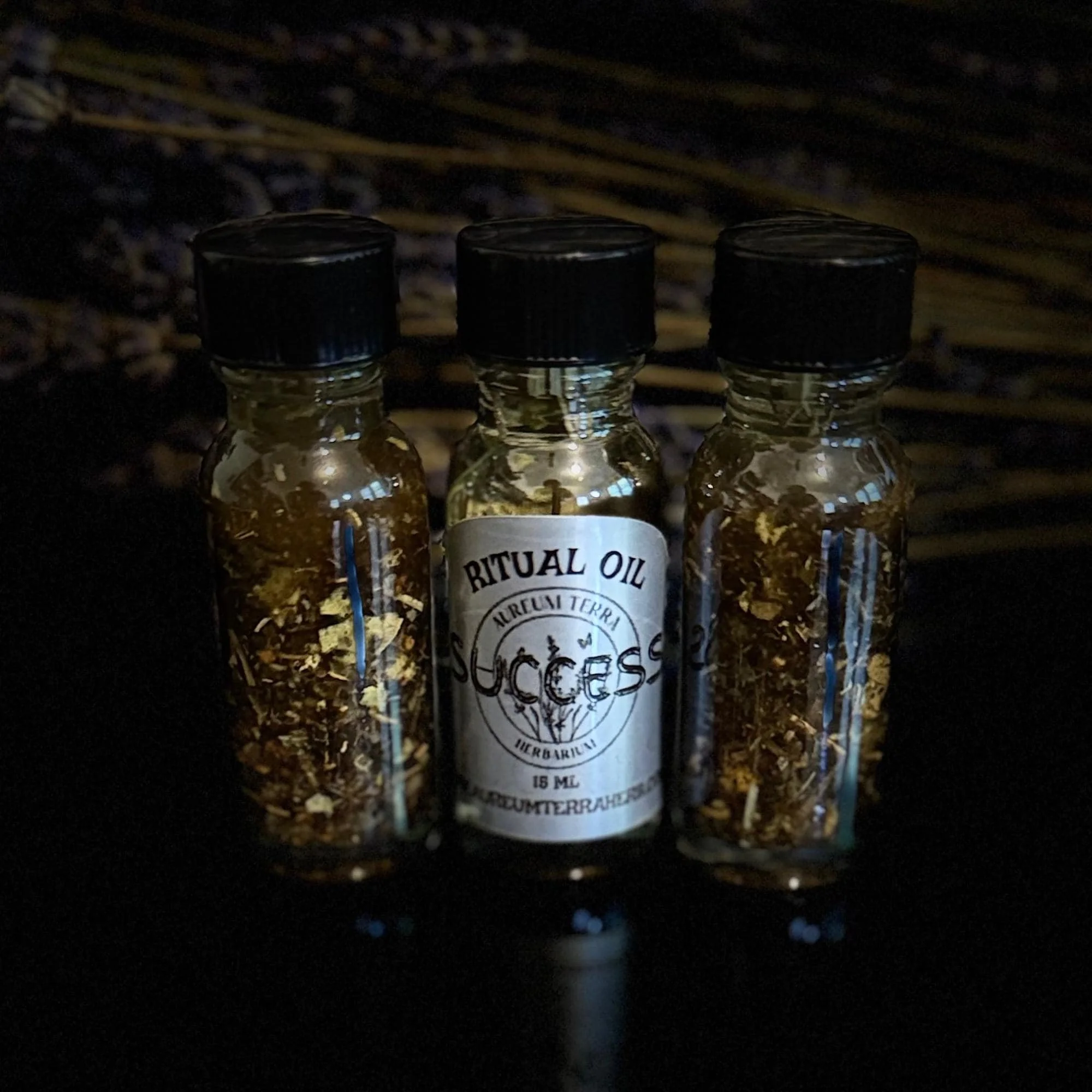 https:/aureumterraherb.com Success Ritual Intention Oil – Victory, Power & Accomplishment