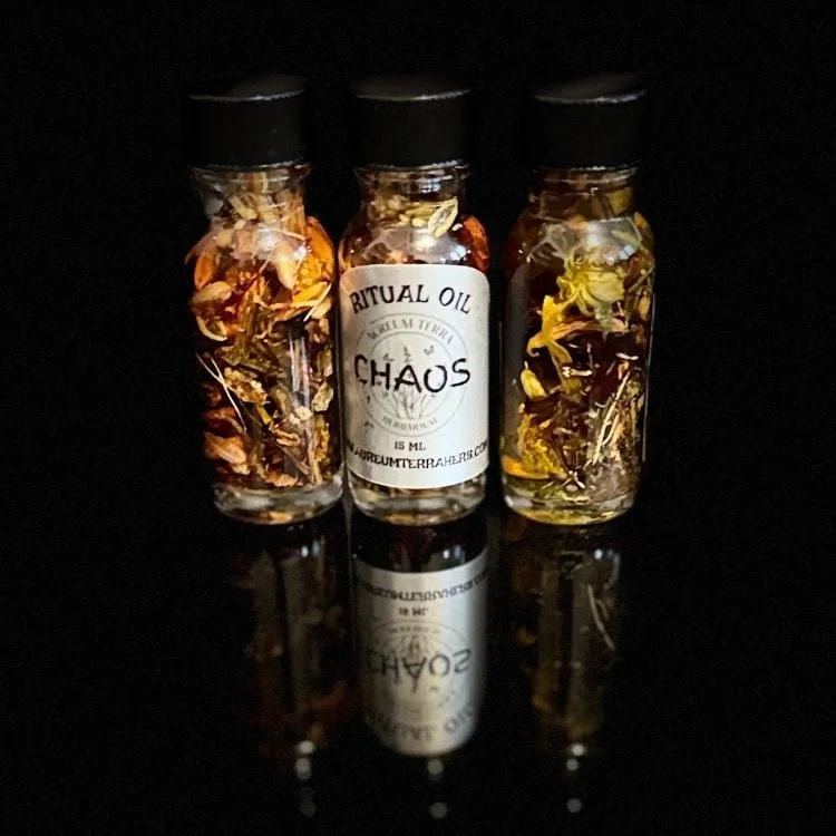 Chaos Ritual Intention Herbarium Oil – Creative Disruption Blend