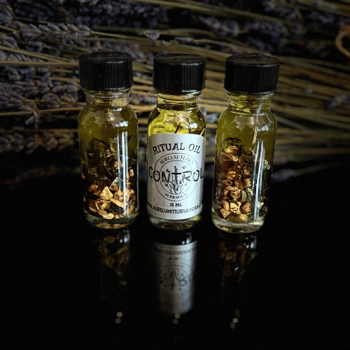 Control Ritual Intention Oil for domination and persuasive influence