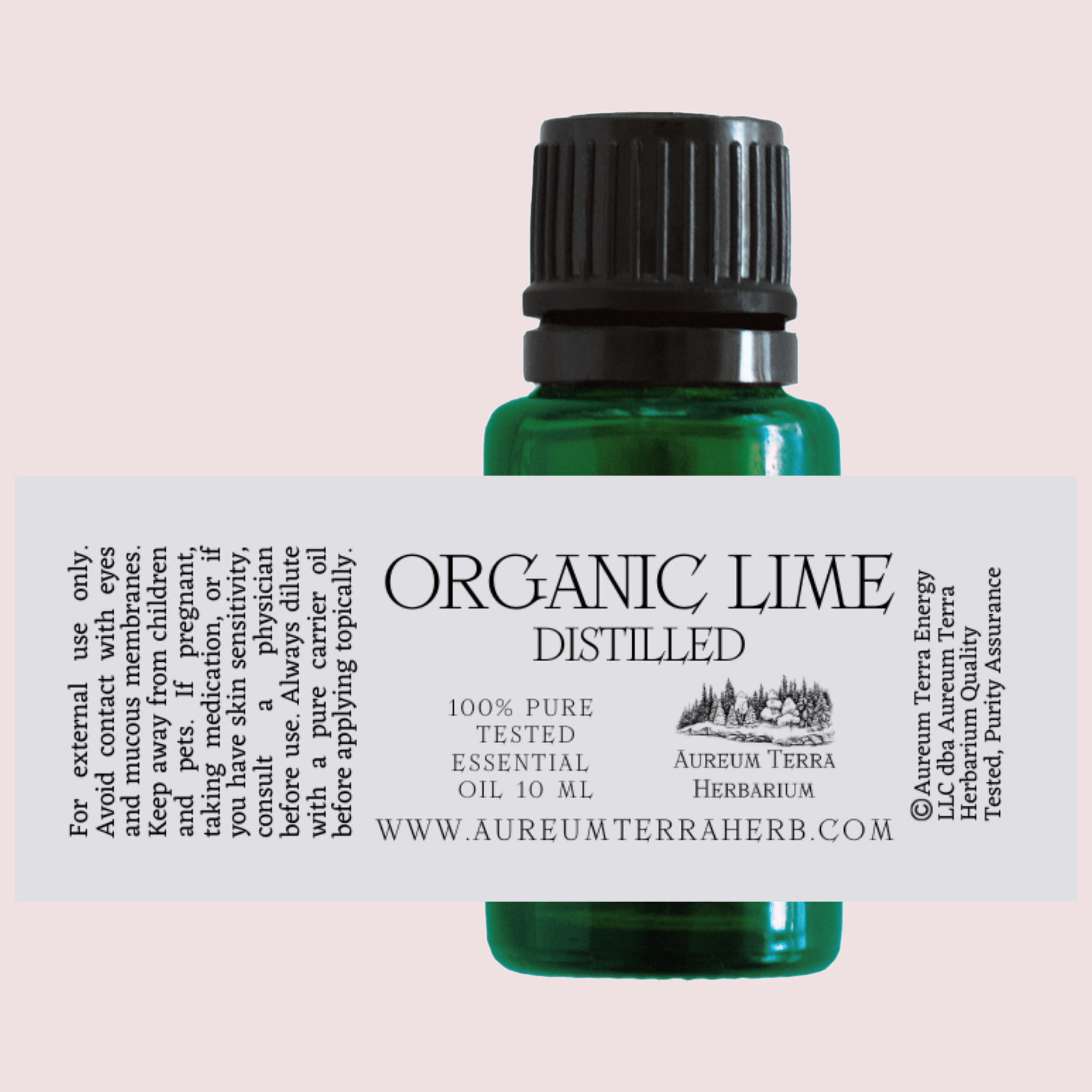 Distilled Lime Essential Oil Organic