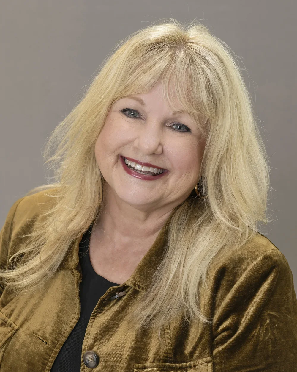 Becky Mosby, Interior Designer at Seville Home — professional portrait in neutral tones