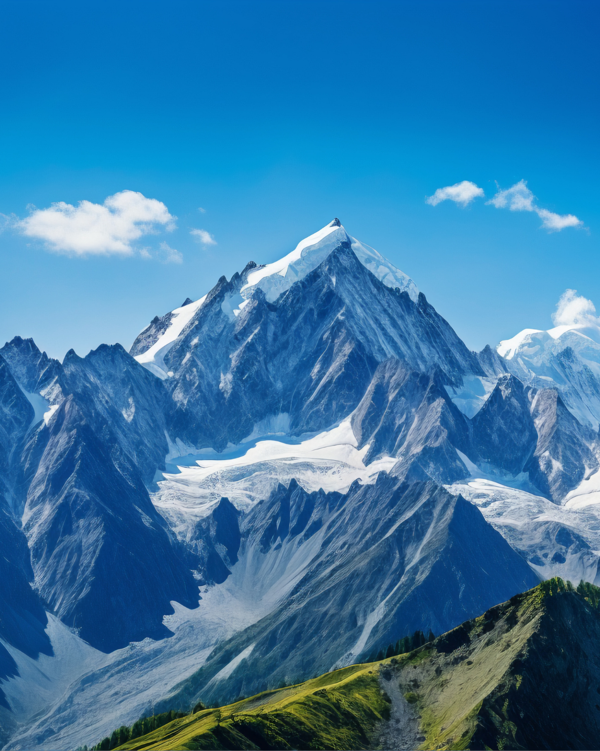 Watercolour: Mountains