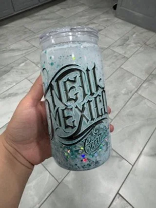 Custom Snowglobe Tumbler