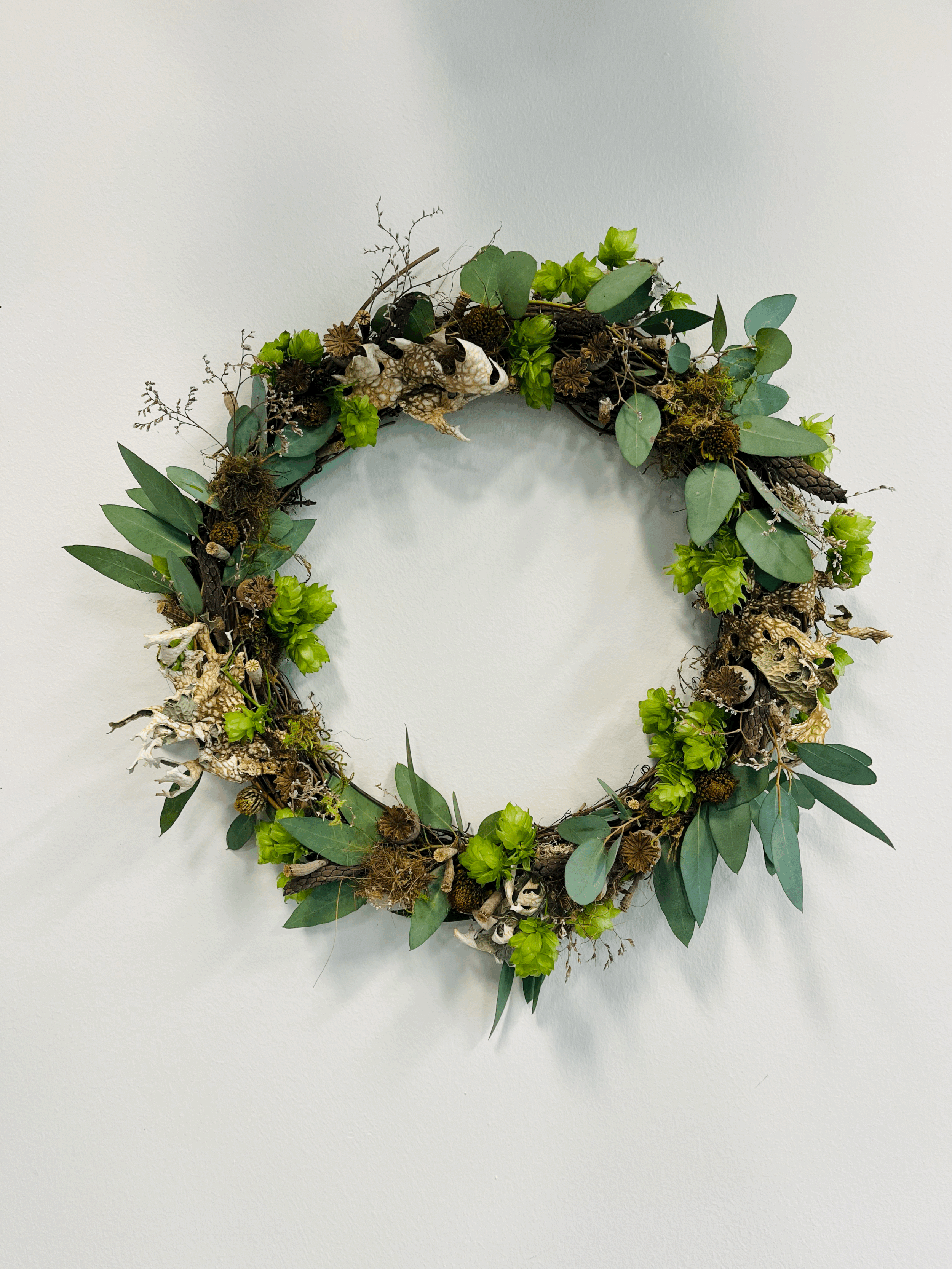 Hop & Harvest Wreath — Preorder