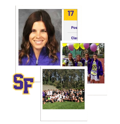 Allison (Ally) Taylor Min,  founder of Alumna Athletics, San Francisco State University SFSU alumni, a former college competitive athlete soccer player — the foundation behind the Alumna Athletics movement