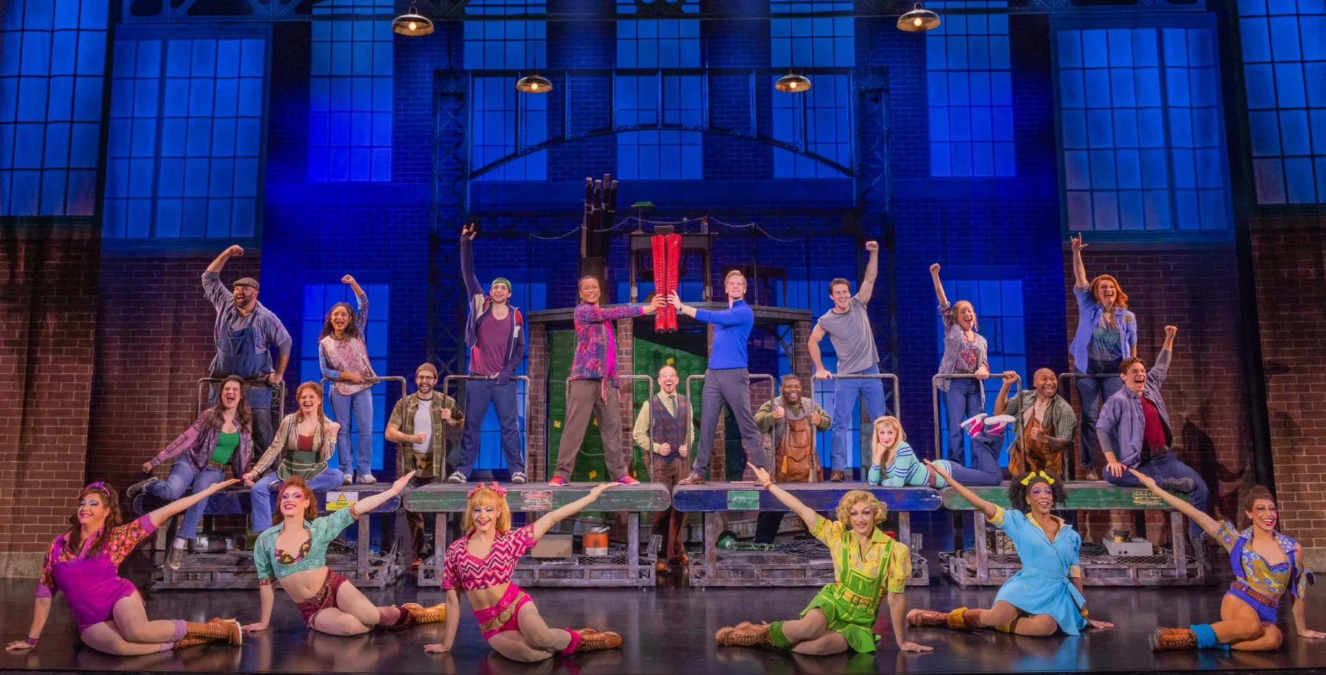 The National Touring Company of KINKY BOOTS. Photo by Matthew Murphy.
 

