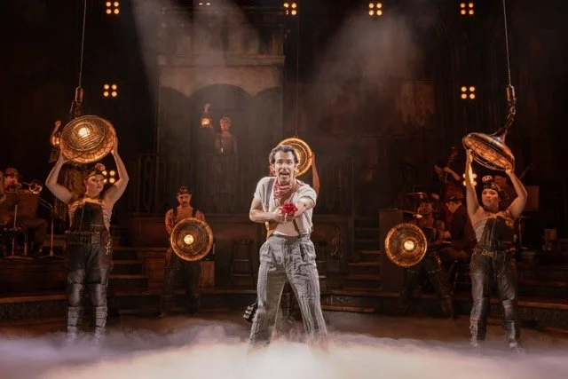 Jose Contreras (Orpheus) and Hadestown Company North American Tour, 2026.
Photo by: Evan Zimmerman for MurphyMade