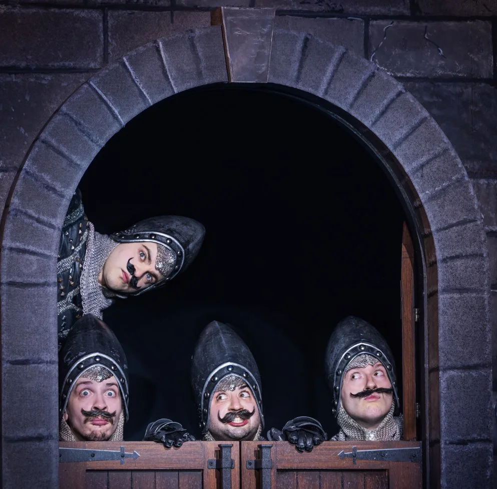 Steven Telsey, L’ogan J’ones, Chris Collins-Pisano, and Connor Coughlin. Photo by Matthew Murphy and Evan Zimmerman.