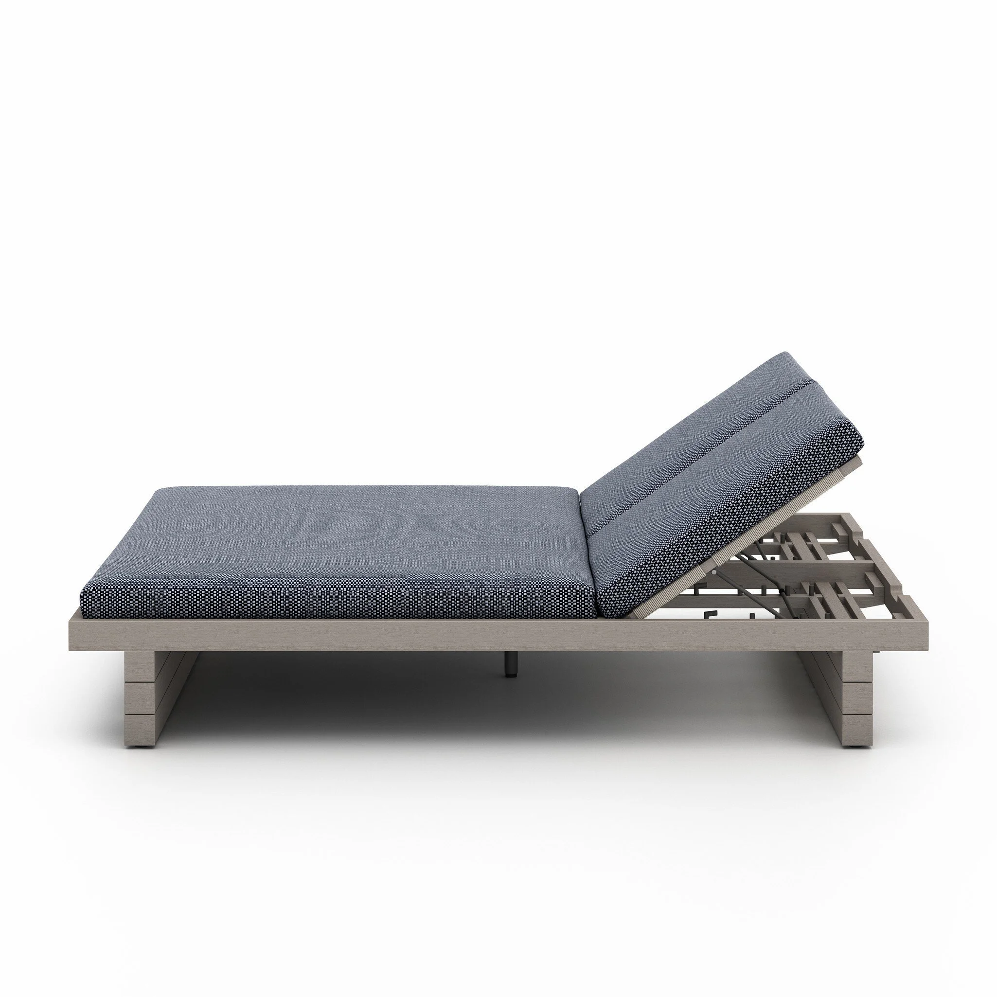 Leroy Outdoor Double Chaise Lounge