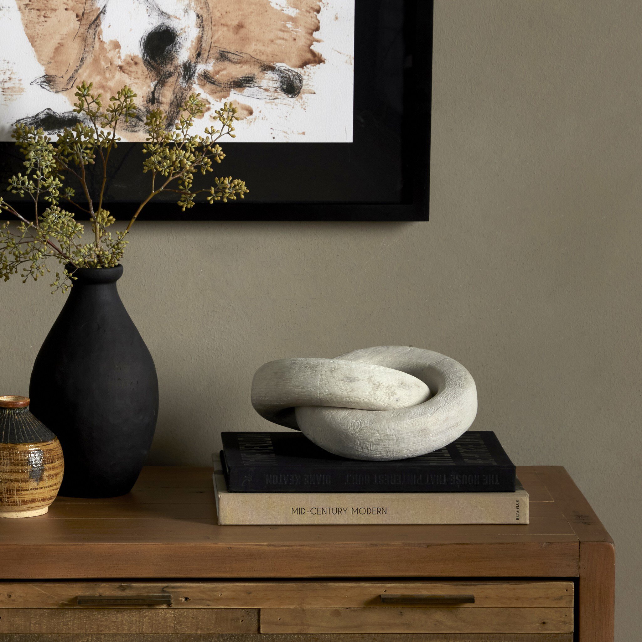 Organic Stone Sculptures, Set Of 3