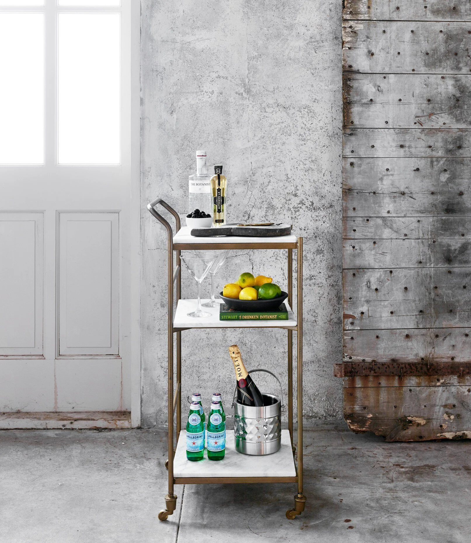 Dinning Room Furniture - Felix Bar Cart