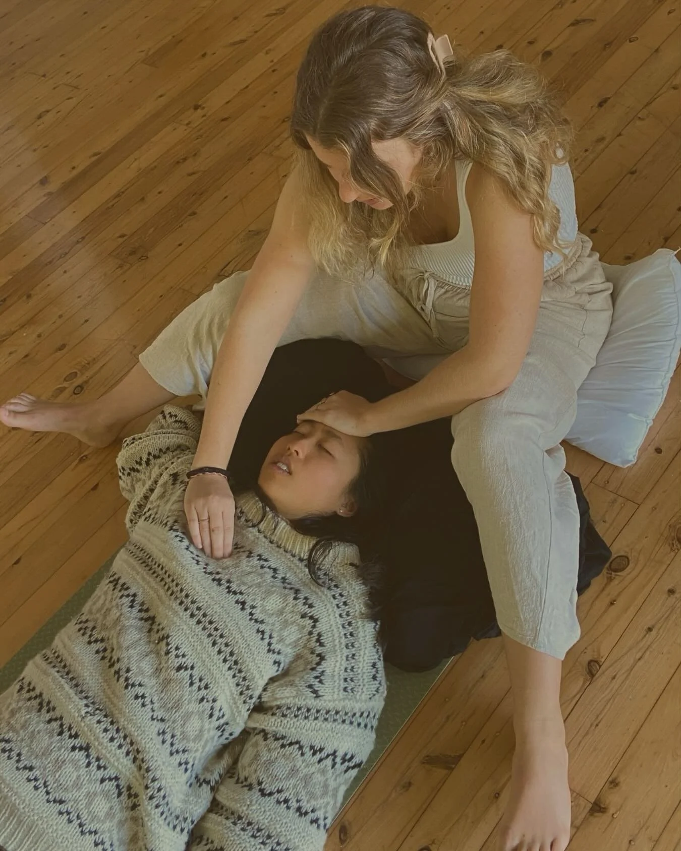 My intention in every session is for you to feel deeply safe, supported, and held.

Through a gentle, grounding approach, we soften the body back into safety. Inviting tension, anxiety, heaviness and worry to melt - allowing your system to have space