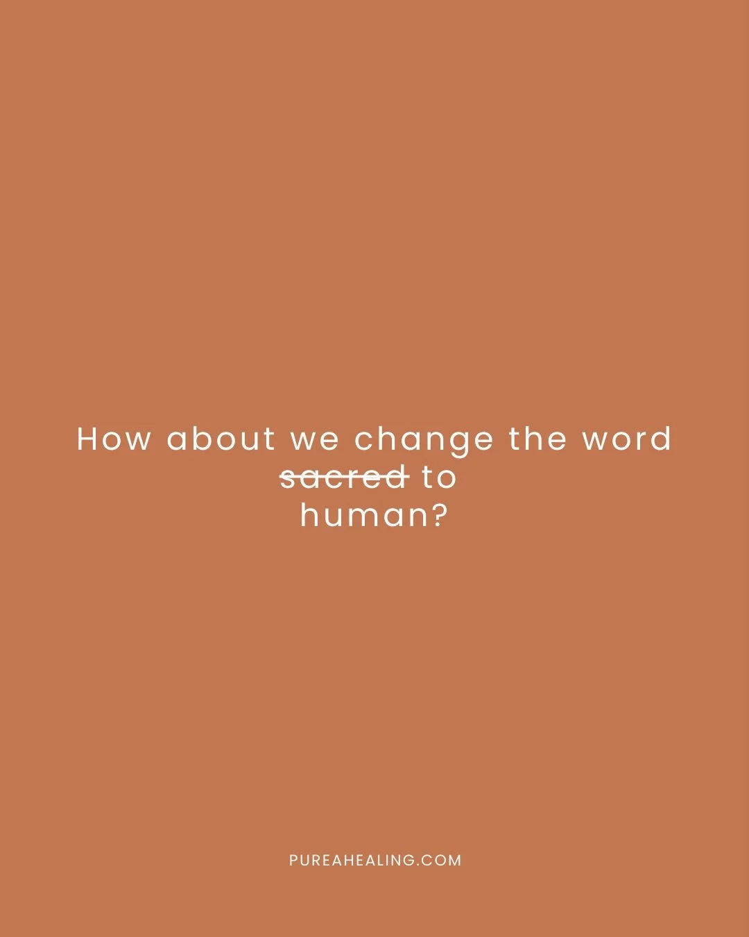 The depth. The connection. The realness - it&rsquo;s already there in our humanness.
We don&rsquo;t need to dress it up.
If anything, we need to strip it down.
To allow ourselves to be fully human 🤍