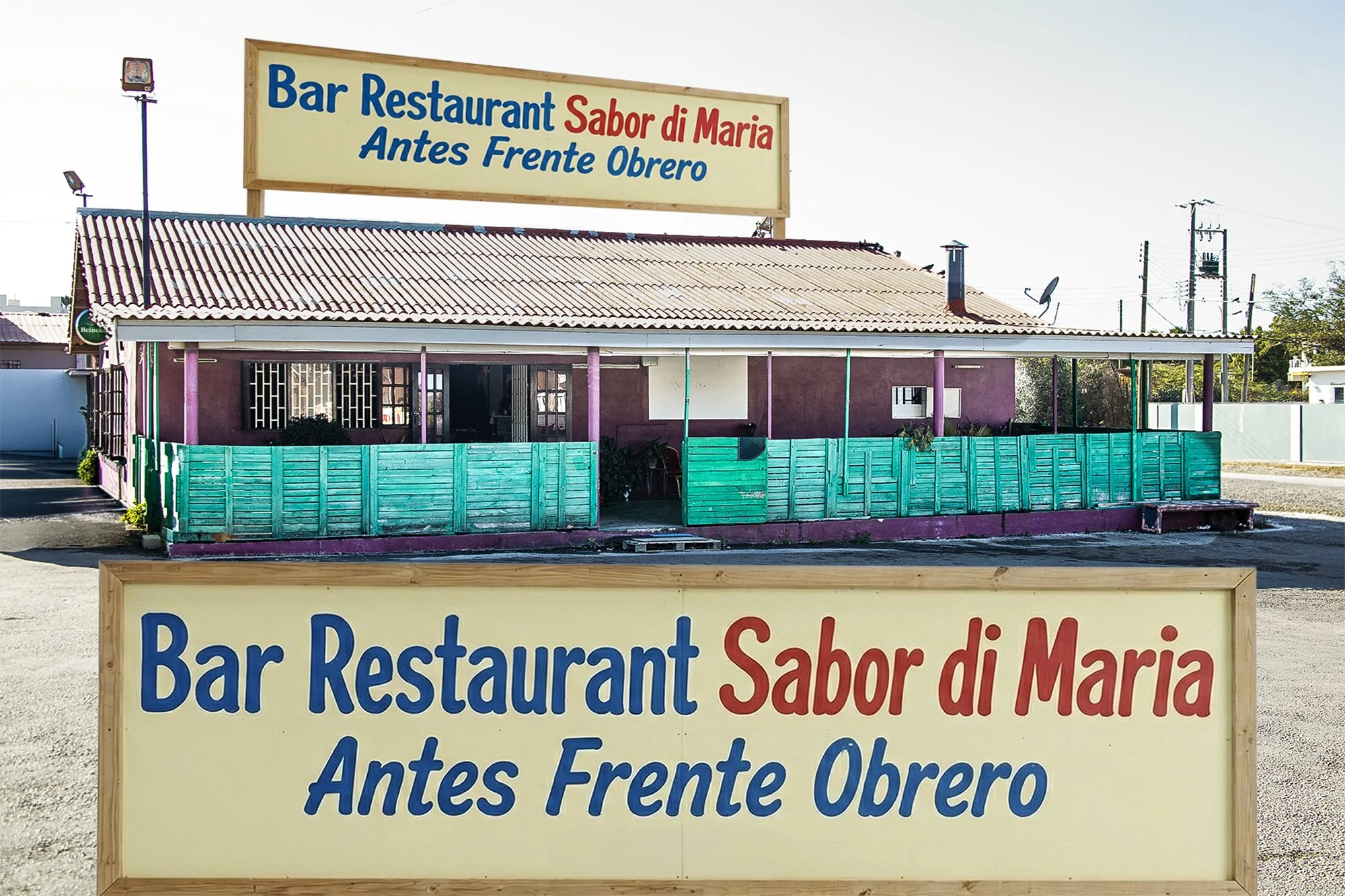 Bar Restaurant Sabor di Maria storefront sign