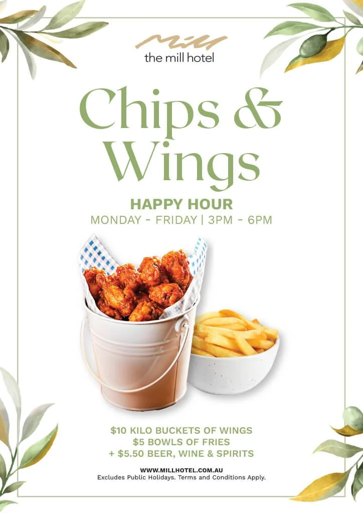 Chips & Wings Happy Hour