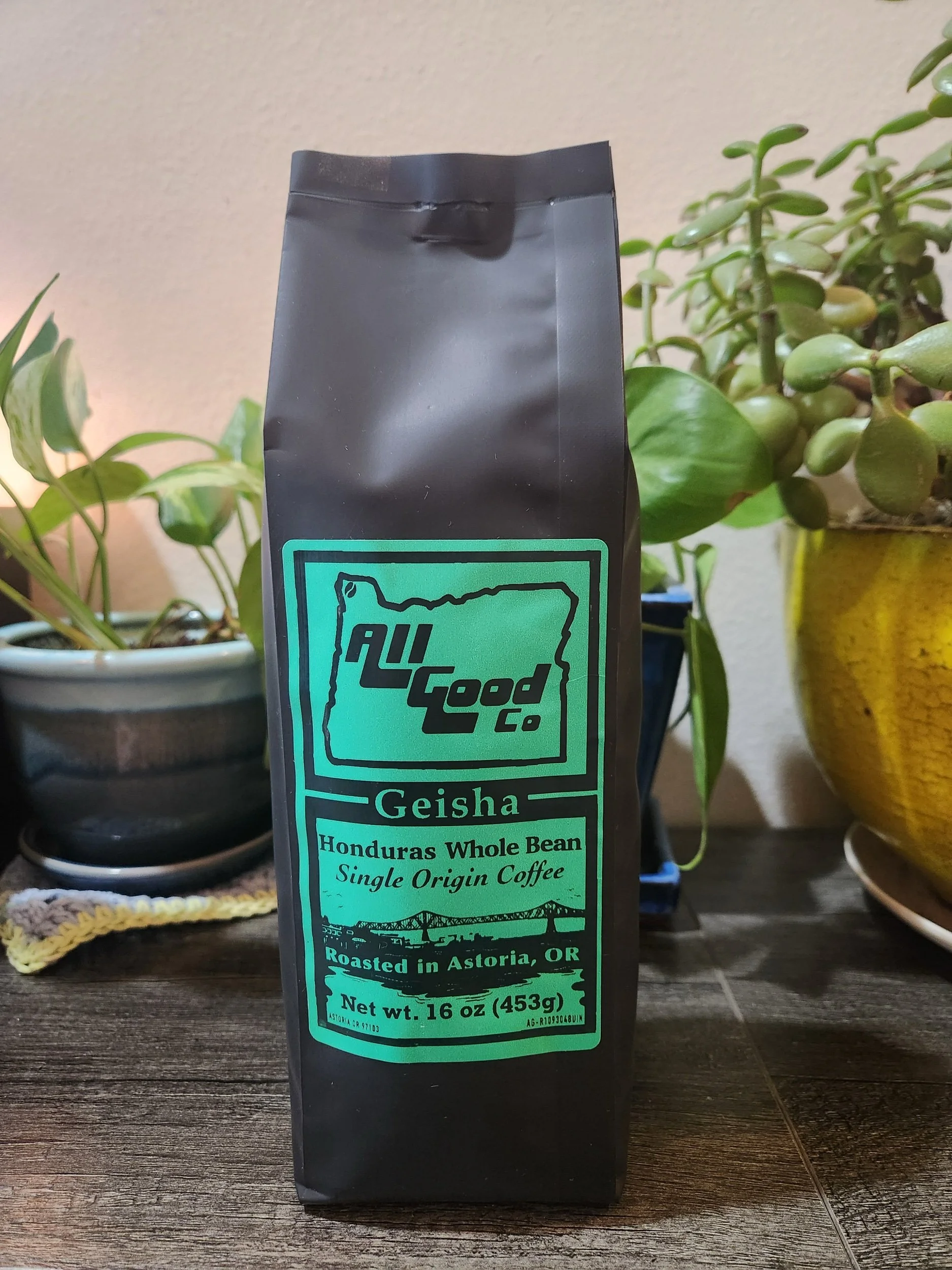 16oz Honduras Geisha Single Origin Washed Process