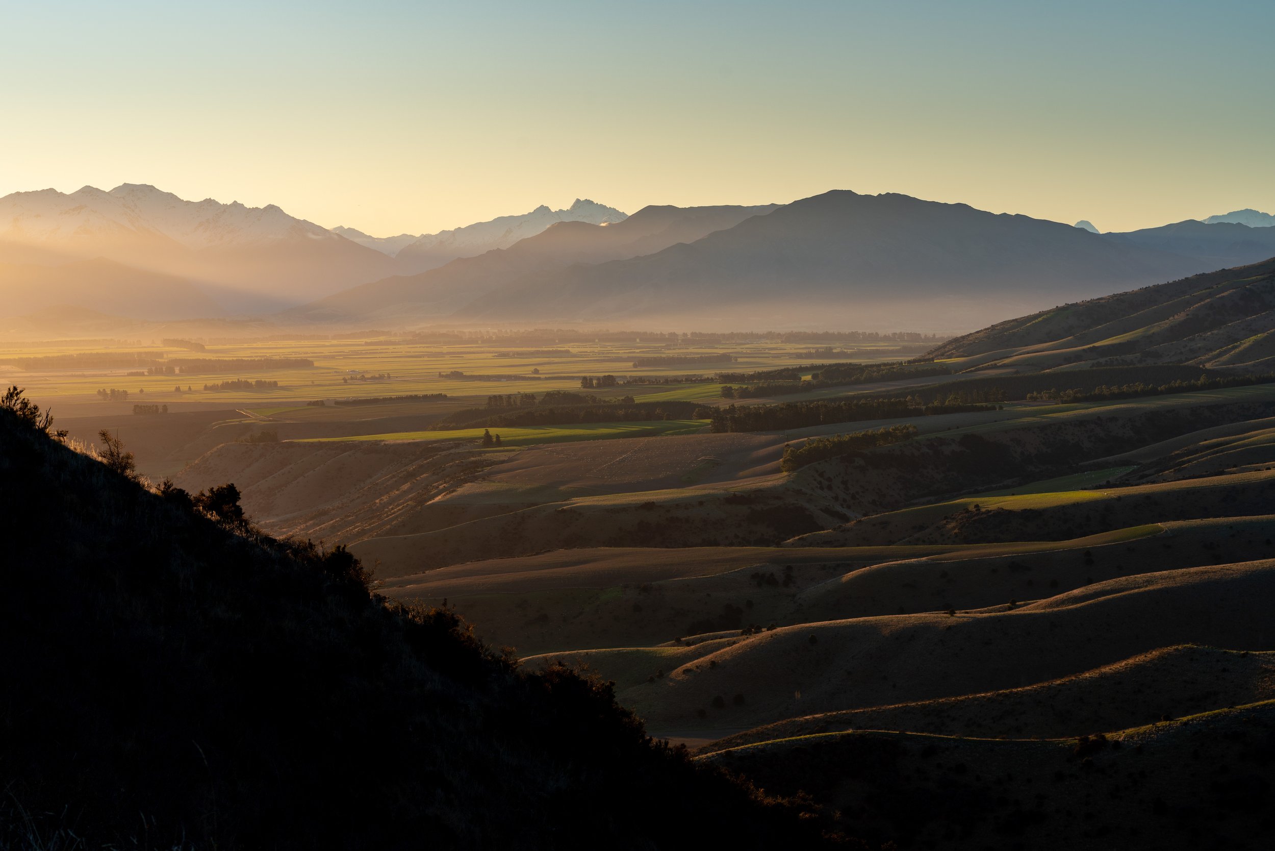 Last light at Upper Clutha