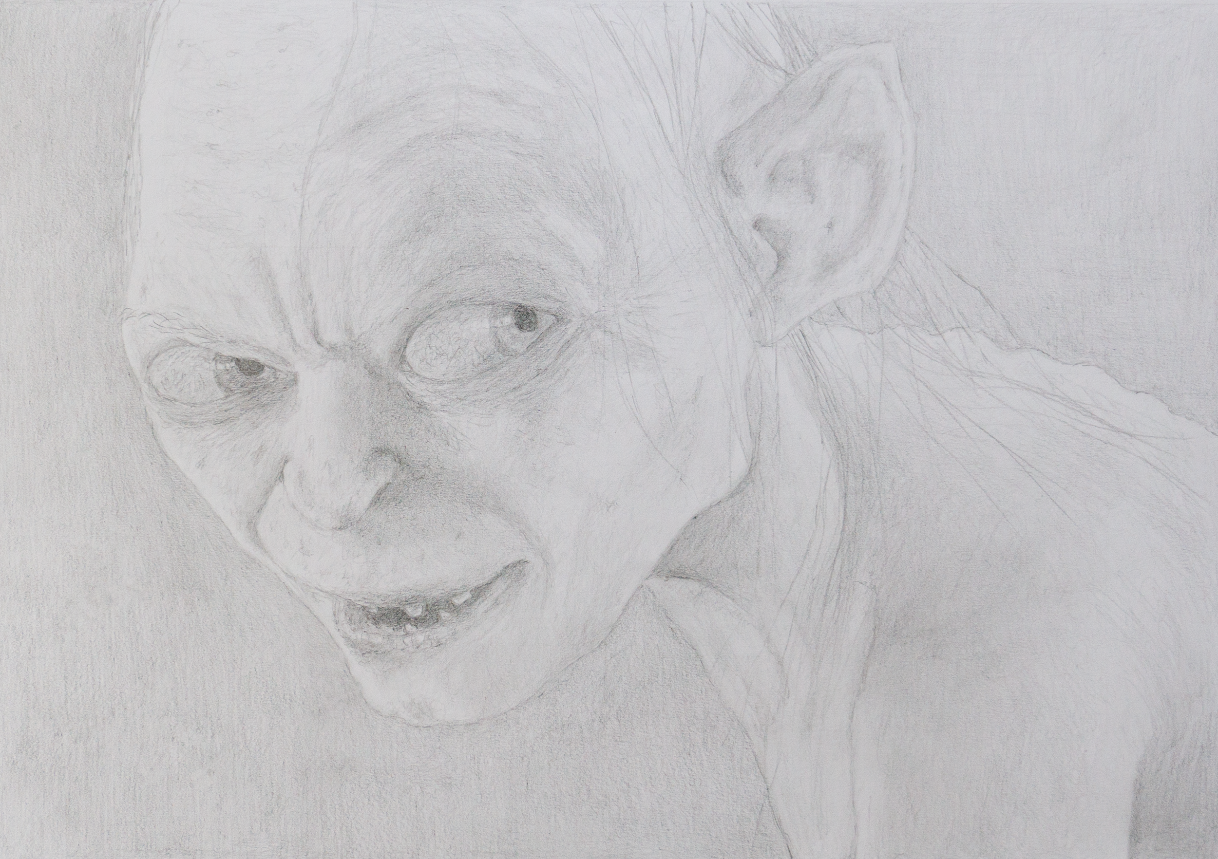 Gollum from the Return of the King movie