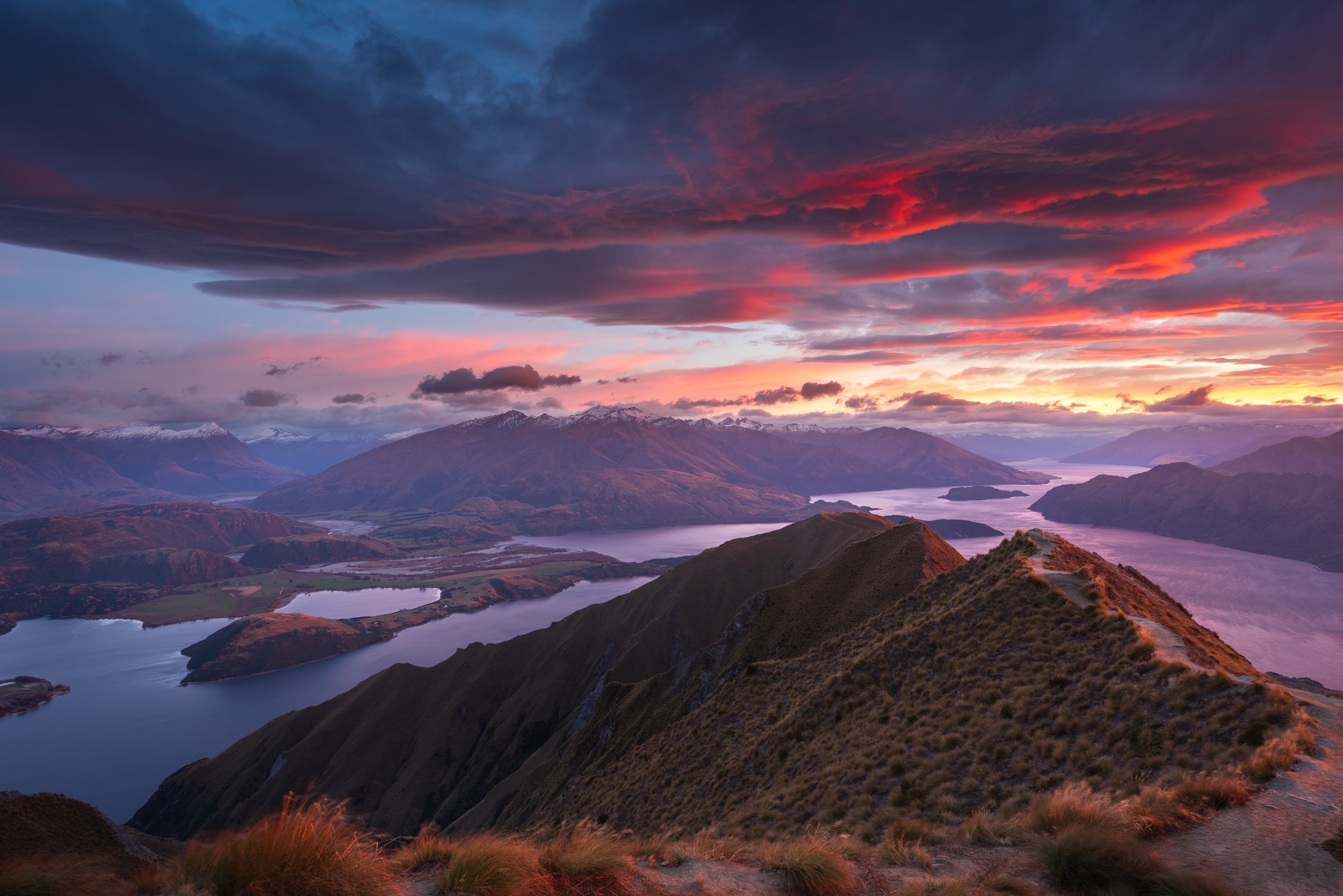 "Roy's Peak at Dawn"