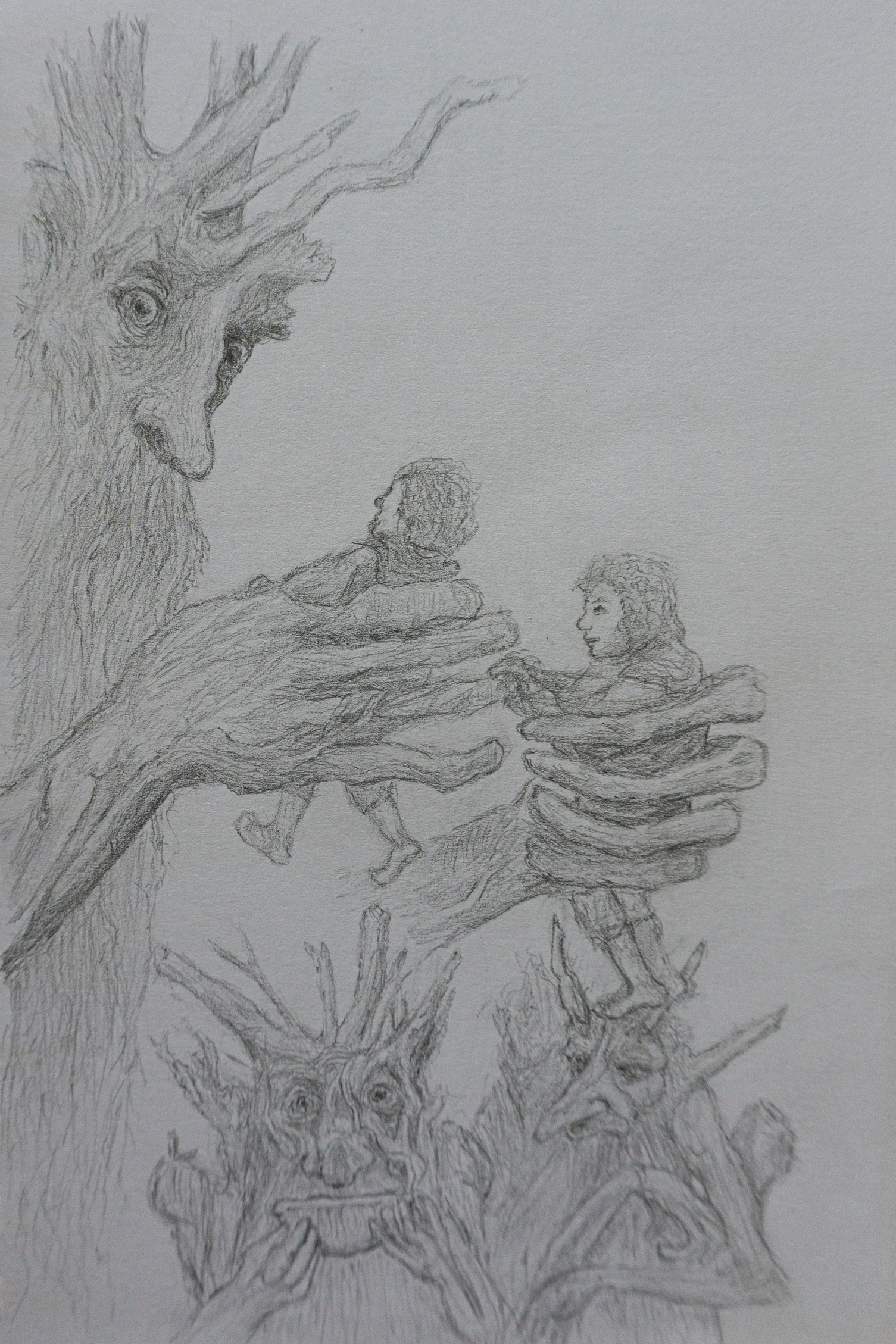 Ents Sketch - 

My take on an Alan Lee sketch
