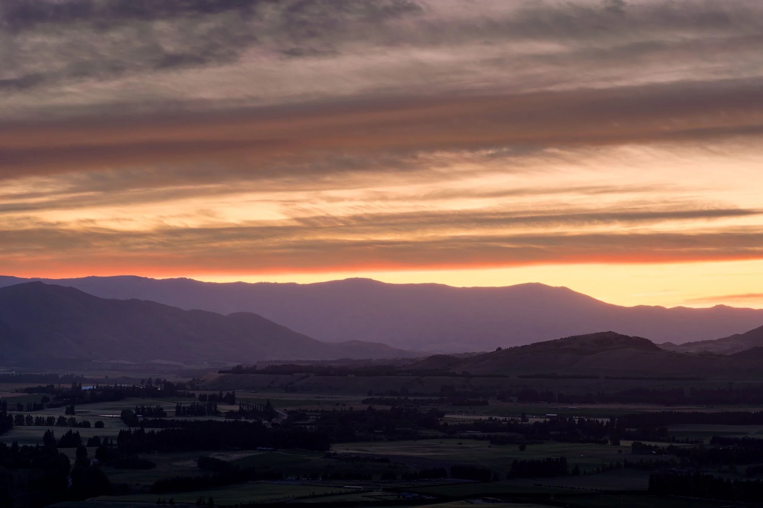 Sunrise from Mount Iron