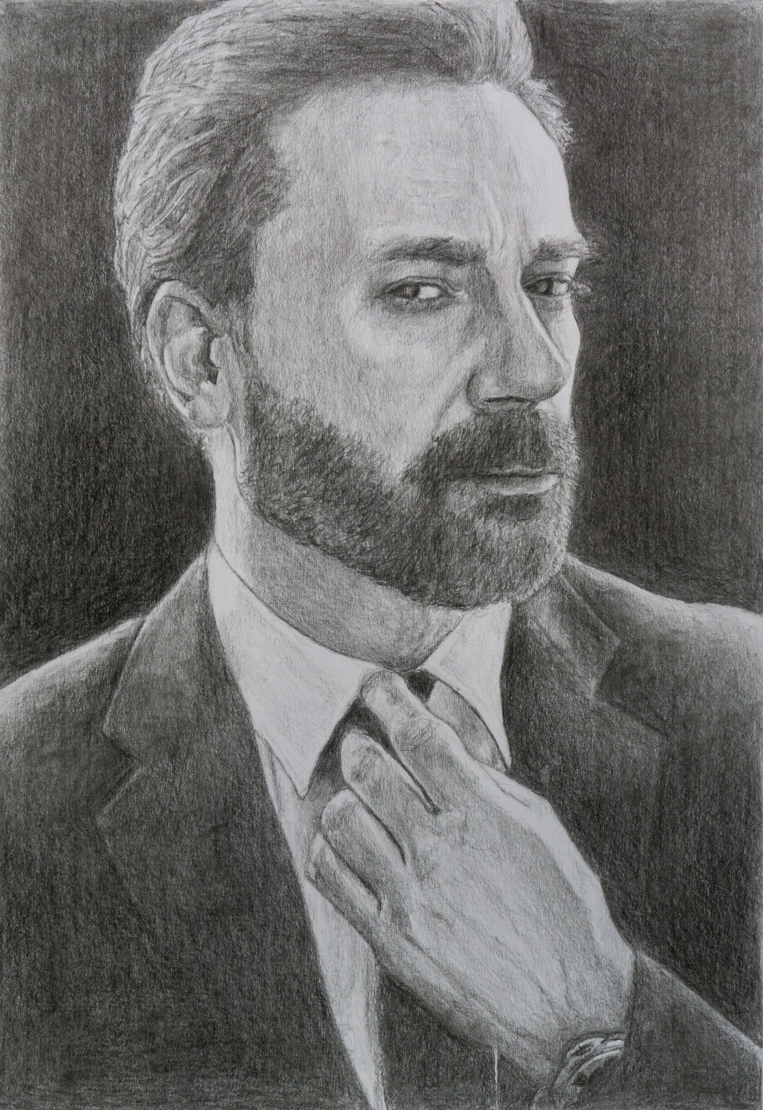 Jon Hamm

Reference photo credit: https://www.hollywoodreporter.com/gallery/mad-men-portraits-cast-photos-780445/10-jon-hamm/