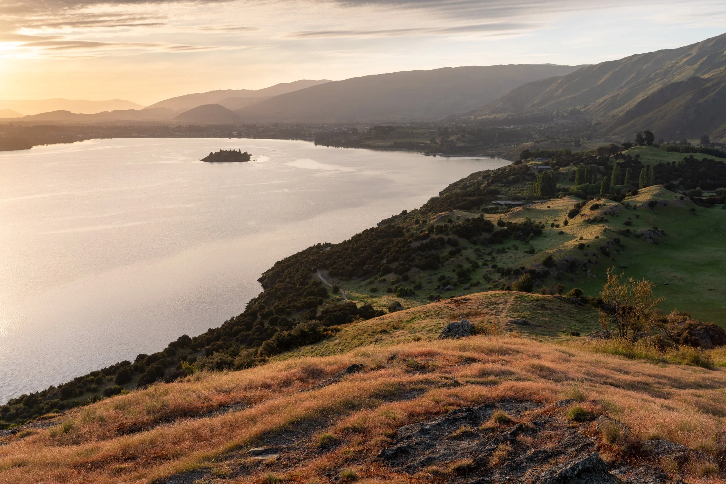 Waterfall Creek Track towards Ruby Island