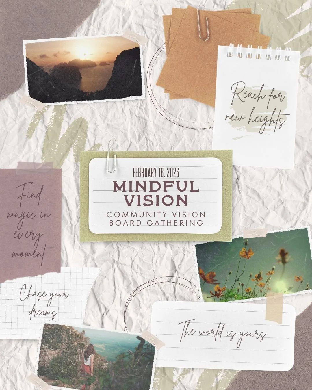 Mindful Vision: A Community Vision Board Gathering