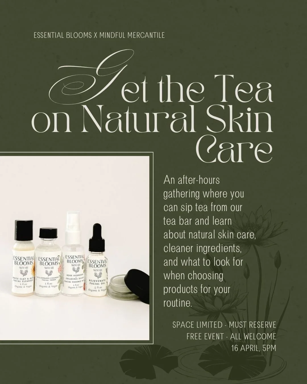 The Tea on Natural Skin Care