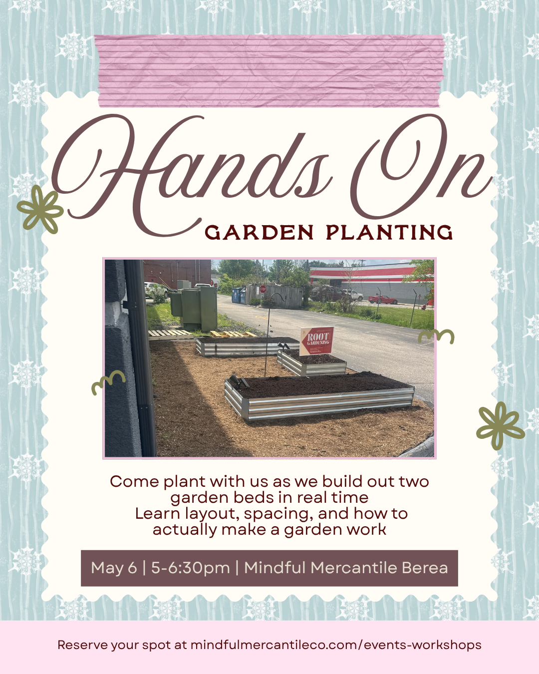 Hands-On Garden Planting Class