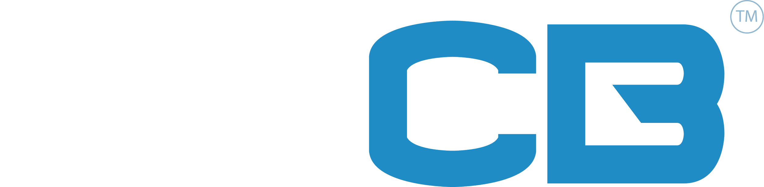 CSCE logo with black, white, and blue letters