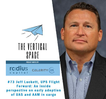 #73 Jeff Luckett, UPS Flight Forward: An inside perspective on early adoption of UAS and AAM in cargo
