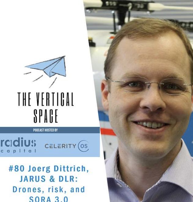 #80 Joerg Dittrich, JARUS &amp; DLR: Drones, risk, and SORA 3.0