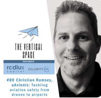 #89 Christian Ramsey, uAvionix: Tackling aviation safety from drones to airports