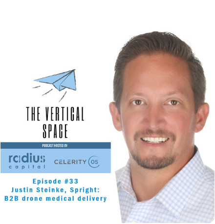 #33 Justin Steinke, Spright: B2B drone medical delivery