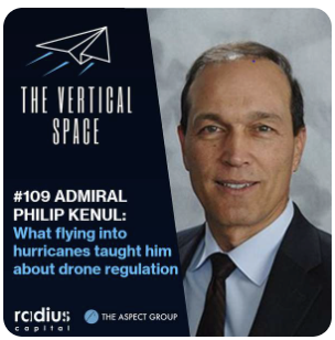 #109 Admiral Phil Kenul: What flying into hurricanes taught him about drone regulation