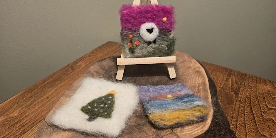 Needle Felting Workshop: Painting with Wool