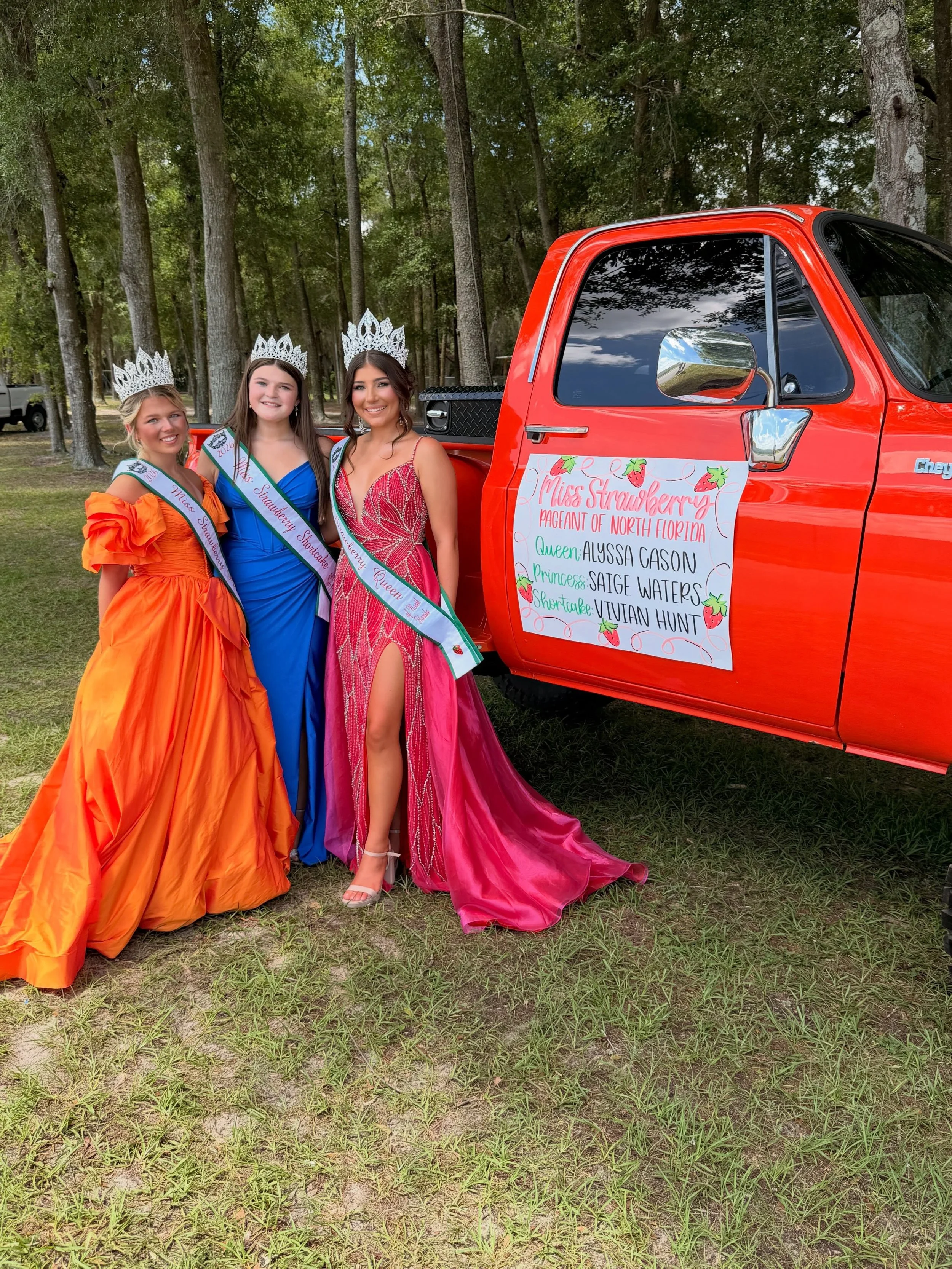 🍓👑 Sweet summertime memories at the Chiefland Watermelon Festival Parade!