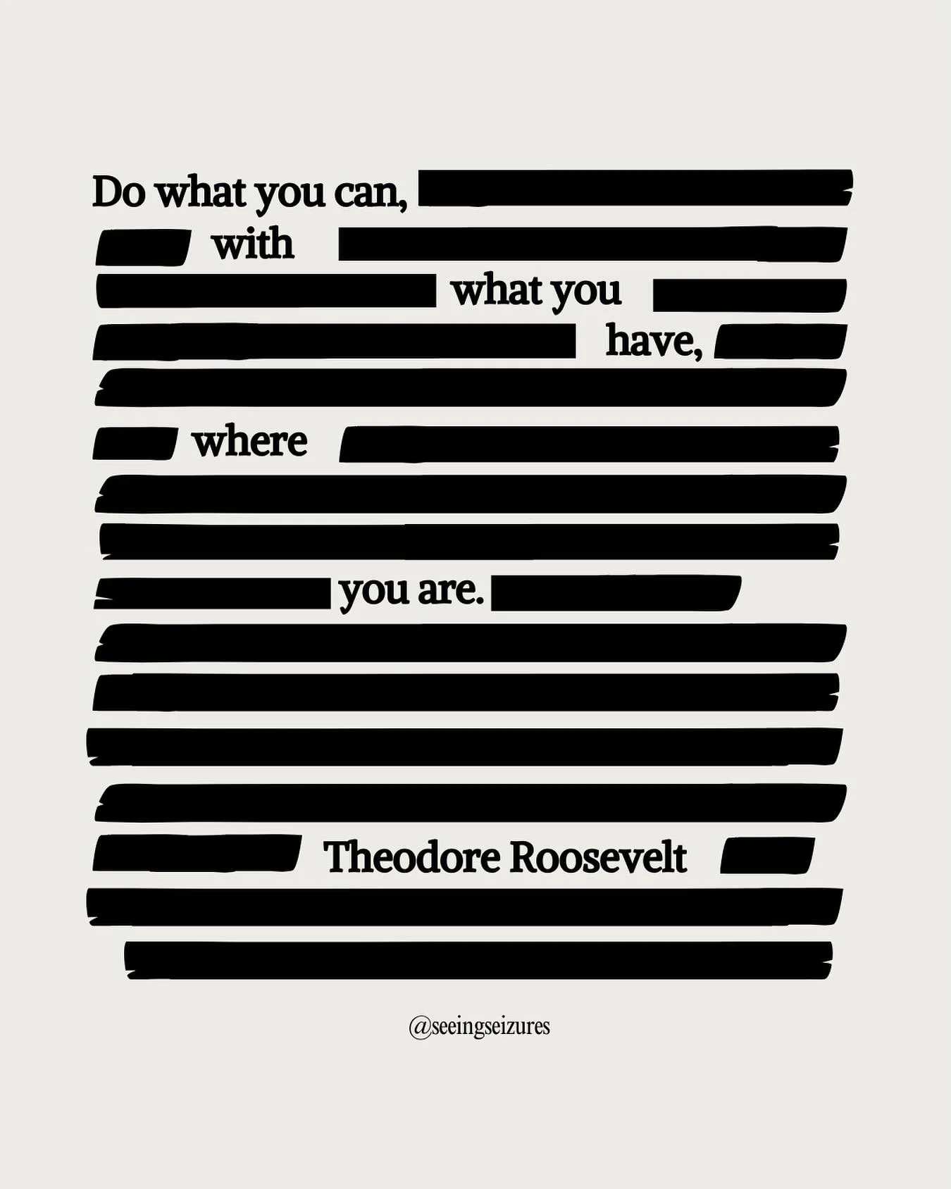 wise words from a wise man with epilepsy. 

Food for thought: despite my circumstances, what can I do today for myself and others to make a difference? 

Have a safe and seizure free day! 💜 

#epilepsy #seizures #seizurefirstaid #epilepsyawareness #
