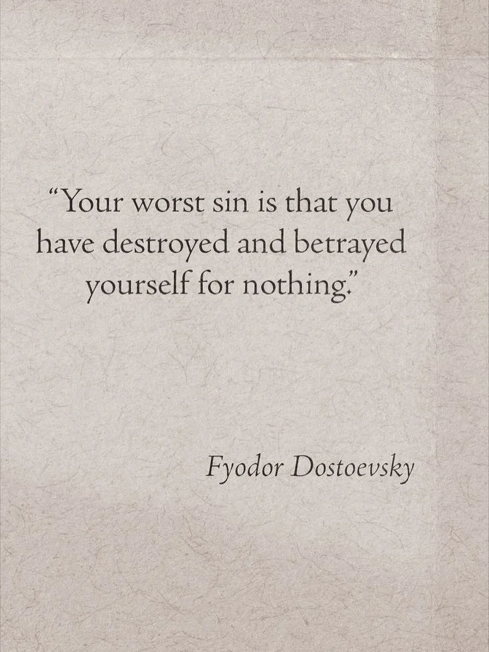fyodor dostoevsky: one of the greats both in writing and fighting epilepsy

Dostoevsky often wrote about his auras before he would have seizures, and even wrote some of his characters to have seizures or epilepsy. 

Here&rsquo;s to always making epil