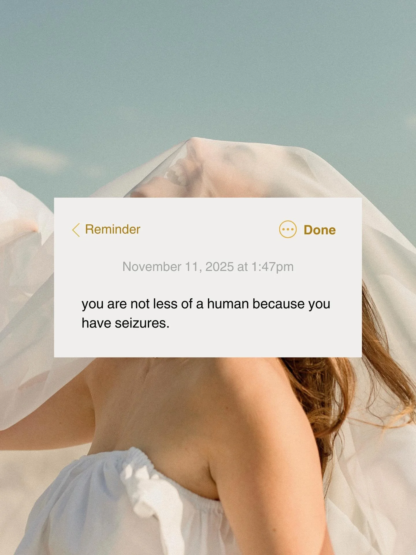 Daily reminder: your worth is not held in your diagnosis. Your value is not correlated with your health. 

Sometimes, the hardest part is simply learning how to take the next step forward with a diagnosis that often forces us to step back. Today, I c