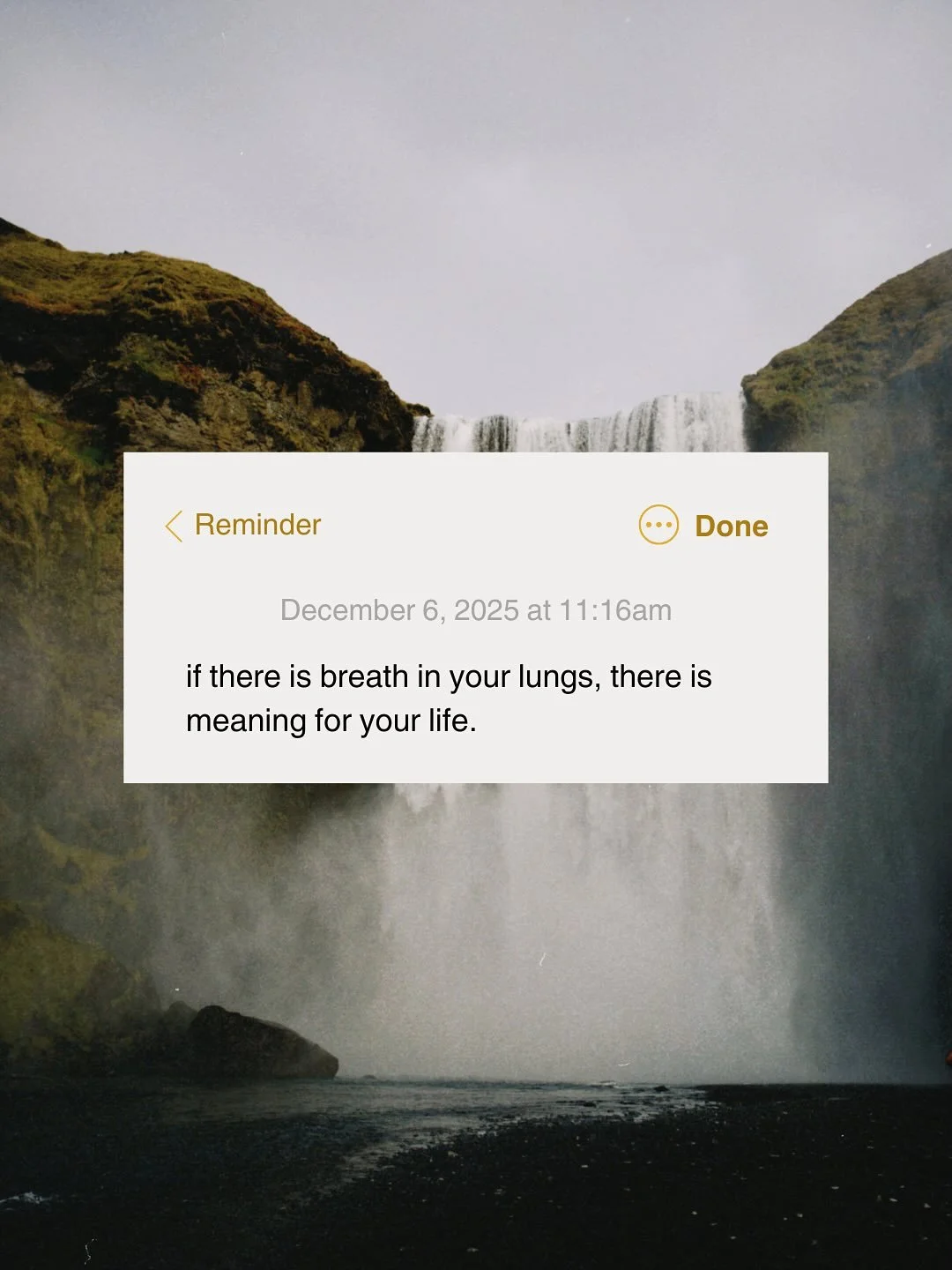If you needed a reminder, here it is :

Your life is a gift. Your life has meaning. Your life has purpose. 

You are loved!

Have a safe and seizure free day :)

#epilepsywarrior #seizure #seizurefirstaid #epilepsyawareness #makeepilepsyvisible #fyp 