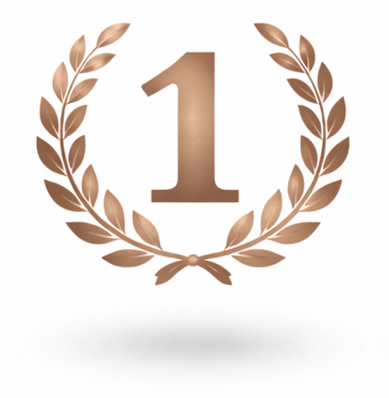 Bronze 1 with a laurel wreath